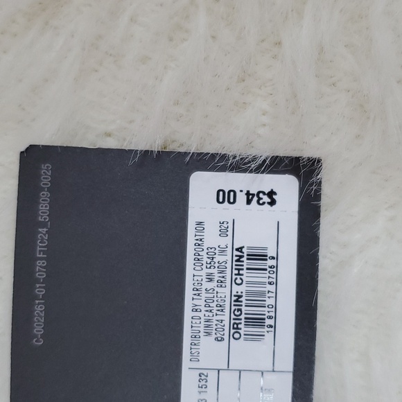 Future Collective Women's Crewneck Eyelash Sweater ~ Cream - Picture 9 of 11